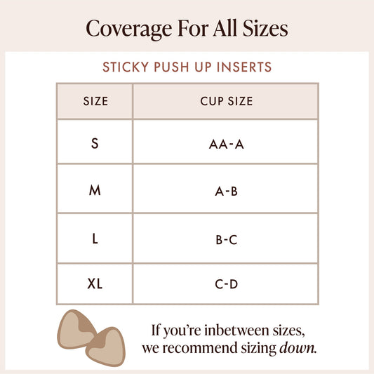 Sticky Push Up Inserts